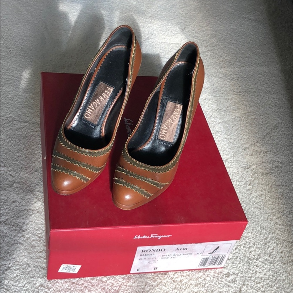 Salvatore Ferragamo shoes with original box